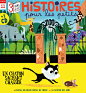 Un chaton sachant chasser : Cover and illustrations for Histoires pour les petits magazine. Milan Presse France