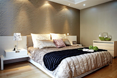 室内设计软装资料分类采集到卧室-现代简约