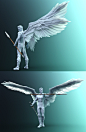 Sacrosanct: Poses and Expressions for Genesis 8 and Morningstar Wings | 3D Models and 3D Software by Daz 3D