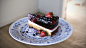 Strawberry pie CGI on Behance