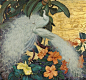 美国画家Jessie Arms Botke杰西·阿姆斯·波特克（1883-1971）出生在芝加哥。Jessie的绘画风格大气典雅，细腻动人，颇有东方工笔画的韵味，她本人称自己为装饰画家。Jessie非常喜欢绘制鸟类，尤其是孔雀。
