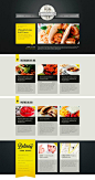 NewsCook Newsletter by Vanessa Zúñiga, via Behance