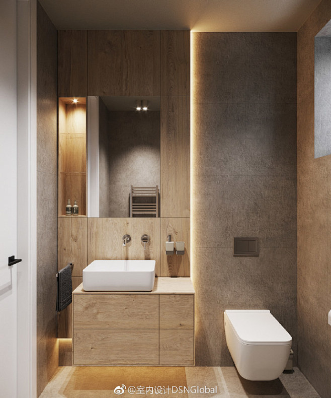 参考方案 • 最近收的小卫浴设计 @室内...