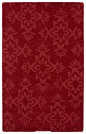 美式简约风格红色花纹地毯贴图