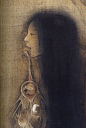 美人日本画家松井冬子的作品欣赏