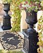 Compose a distinguished display when you flank your entryway with one of our Classic Venetian Urns.