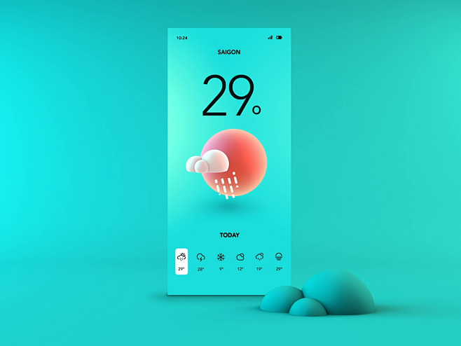 Weather App Visual C...