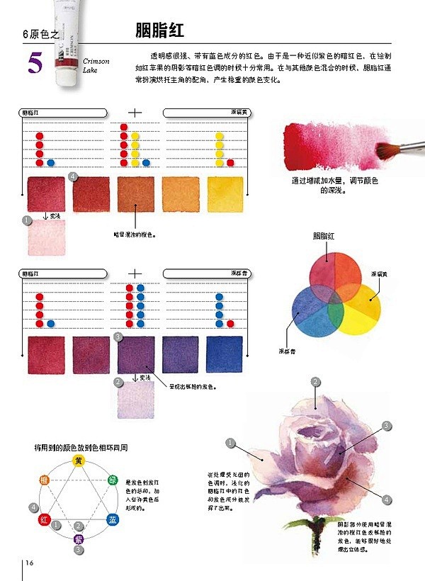 日本绘画大师铃木辉实的水彩画配色心得：“...