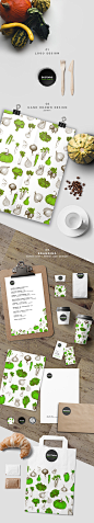 Ekotarg : Identity for vegetarian restaurant Ekotarg. 