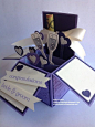 Wedding Card in a Box - Sally Trotter, Card in a Box, wedding, Lovely Lilac, Concord Crush, Very Vanilla