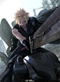 涂了一发克劳德~坐等FF7重置版~~#最终幻想7#