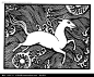 中国古典图案-神兽和浪花构成的图案矢量图(编号:1480723)_传统图案_艺术文化_矢量素材