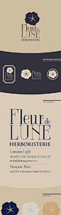 Fleur de Lune / Branding on Behance