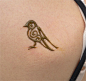 Henna Bird on Shoulder by flowerwills on deviantART