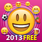 Emoji 2013 Free-表情符号，表情图案，动画表情，表情美术图案，QQ表情