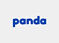 Panda logo设计