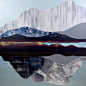 Winkler_FjordEcho_painting- Dreamy Landscape by Sarah Winkler