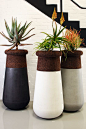 Indigenus Slimline Soma planters for smaller spaces. Suitable for indoor or outdoor use. Designed by award winning South African designer, Laurie Wiid van Heerden of Wiid Design. International launch at 100% Design London in September 2015.: 