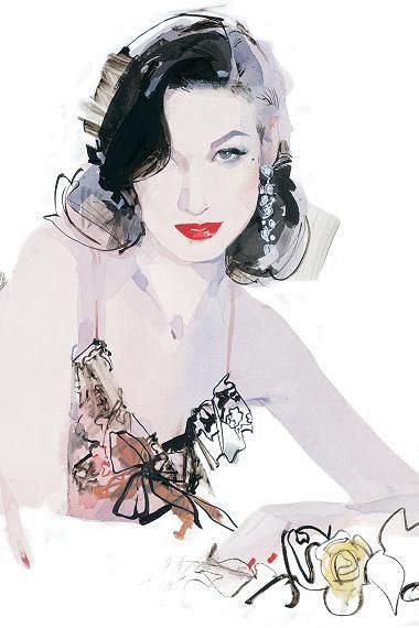 A David Downton illu...