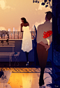 美国插画艺术家 Pascal Campion 的超温馨且充满爱的作品