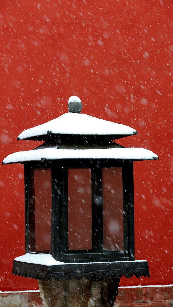 故宫雪景，美得这么安静！