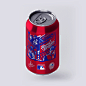 YANKEES BUDWEISER CAN : Early this year I was invited by Budweiser x MLB to create anartwork that represents the NYC Yankees MLB team during the 2017 season. Each can was created by a different local designer/artist. I got inspiration from the city itself