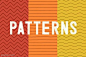 Line Patterns 6EPS  - PS饭团网