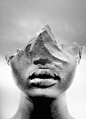 Double Exposure Portraits by Antonio Mora Spanish artist Antonio Mora does women and men’s portraits in double exposure of natural elements : waves, moutains’ landscapes or animals and plants come juxtaposing on the models’ faces. His sensual and elegant 