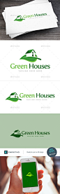 温室标志模板——建筑标志模板Green House Logo Template - Buildings Logo Templates农业标志、生物、植物、分支机构、业务,干净的品牌,有创造力,生态学概念,农场标志,生育能力,食物,花园,绿色理念,增长,整体标志,房子,创新、景观、叶、移动应用、现代标识,自然标志,自然,营养标识、有机、保险费,房地产、农村,简单的模板 agriculture logo, bio, botany, branch, business, clean brand, creative