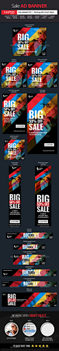 Big Sale Web Banners - Banners & Ads Web Elements