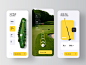 AR Golf Application stats fitness training bookmaker betting bets bet health club live augmented reality sport ar app rondesign golf