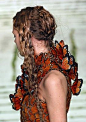 The Glamazons: Life, Liberty and the Pursuit of Fabulous: Sarah Burton for Alexander McQueen: Hair, Feathers and Butterflies