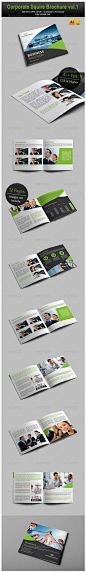 Print Templates - Corporate Square Brochure vol.1 | GraphicRiver