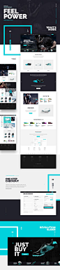 Feel The Power! Athlete - Fluid Responsive Magento Theme. Besides the tons of…: 