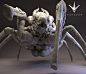 Hatch, Zak Foreman : Unreleased Paragon character "Hatch"<br/>Had a lot of fun with this gross spider<br/>Art direction: Chris Perna <br/>Art Leads: Kevin Lanning, Jordan walker