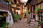 Cobblestone Street, 
Frieburg, Germany