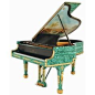 Antique Baby Grand Piano http://pinterest.com/cameronpiano