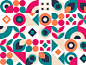 Preview : Free collection of beautiful patterns for all vector formats