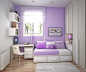 迷人的紫色室内设计，一如薰衣草般的浪漫。