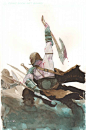 Frank Frazetta's Death Dealer by Esad Ribic *: 