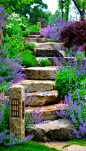 Garden stairs