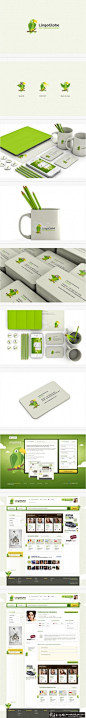 绿色VI品牌形象设计欣赏,绿色企业形象设计,绿色logo创意灵感,绿色标志设计灵感分享网