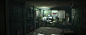 Escape Game, Antoine Boutin : concept art done for an escape game, started with simple sketchup 3D to match perfectly with the real room dimension. ground, ceiling and wall needed to stay flat. 
edit : attached a gif at the bottom.