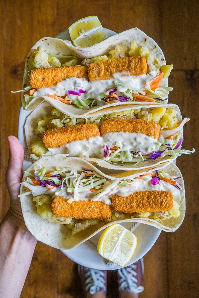 Fish & Chip Tacos wi...