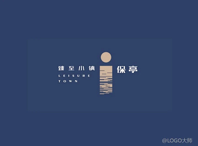 小镇景区logo设计