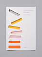 抽象剪紙傳達主題的系列海報 : Designed by Moniker | Website