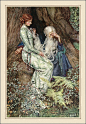 The idylls of the king 
Illustrated by Eleanor Fortescue-Brickdale.