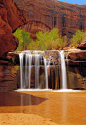 Waterfall in Coyote Gulch Utah | artworks