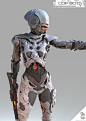 COP_BOT by Mario Anger | Robotic/Cyborg | 3D | CGSociety: