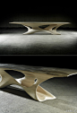 爱尔兰鬼才设计师Joseph Walsh的新作 “Erosion II” 餐桌。 via:http://t.cn/adMFRB